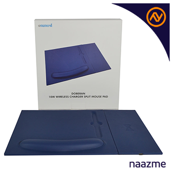 10w wc pu mouse pad navy blue